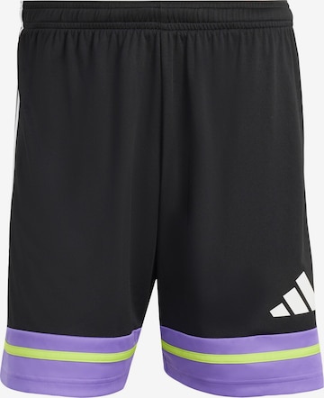 ADIDAS PERFORMANCE Sportbroek 'Squadra 25' in Zwart: voorkant