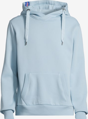 salzhaut Sweatshirt 'HEFF' in Blau: Vorderseite