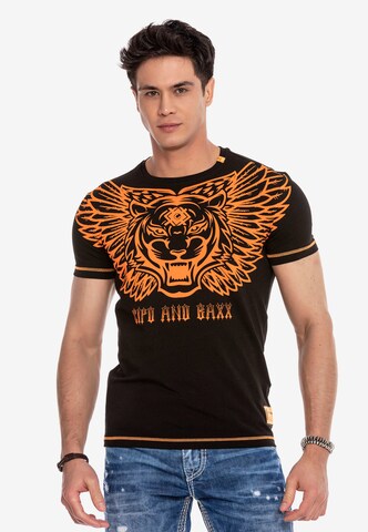 CIPO & BAXX T-Shirt in Mischfarben: Vorderseite