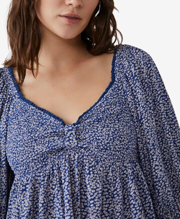 Free People - Blusa 'BRITTNEE' em azul