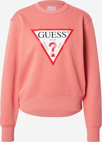 Felpa di GUESS in rosa: frontale