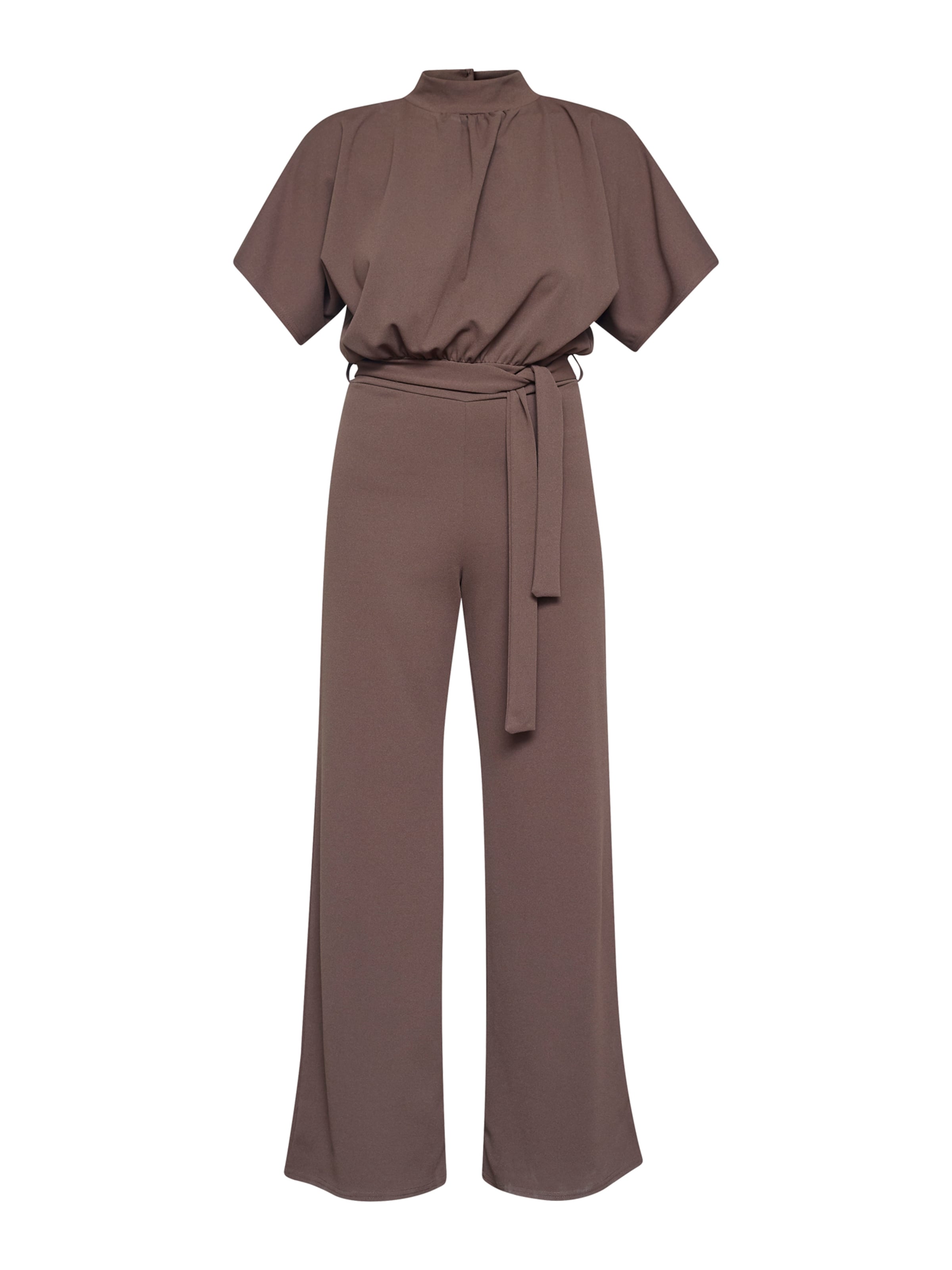 SISTERS POINT Jumpsuit 'GIRL-JU' in Brown: front
