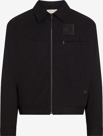 Veste mi-saison Calvin Klein Jeans en noir : devant