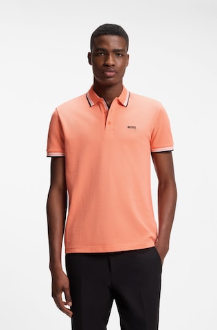 BOSS Poloshirt 'Paddy' in Orange: Vorderseite