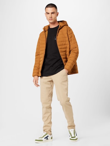 smėlio JACK & JONES Standartinis „Chino“ stiliaus kelnės 'ACE HARLOW'