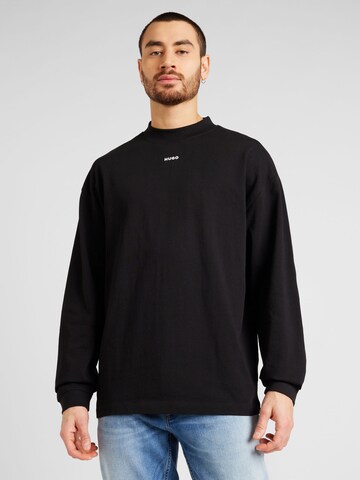 T-Shirt 'Dapaso' HUGO en noir : devant