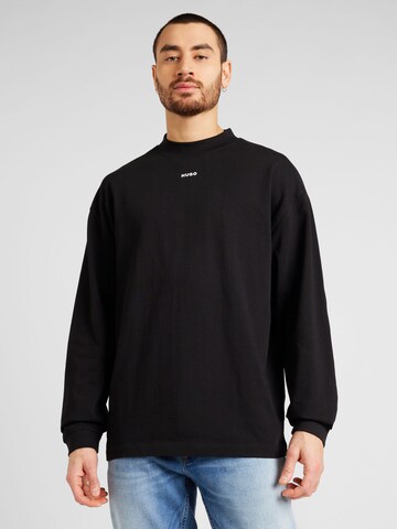 HUGO Sweatshirt 'Dapaso' in Schwarz: predná strana