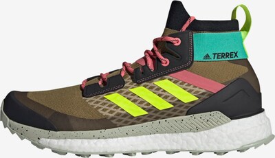 adidas Terrex Boots in de kleur Olijfgroen / Gemengde kleuren, Productweergave