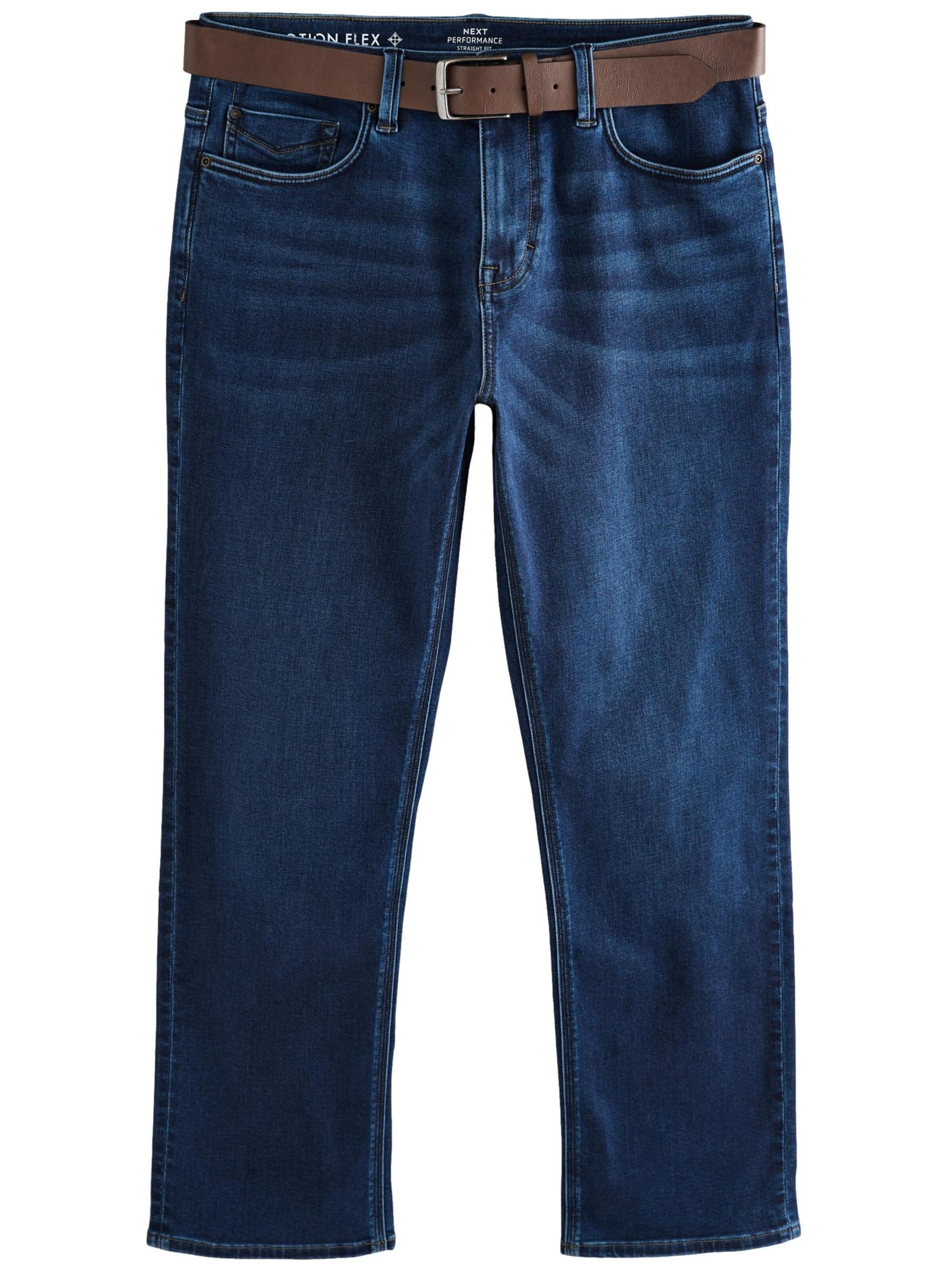 Next Слим Джинсы в Синий: спереди