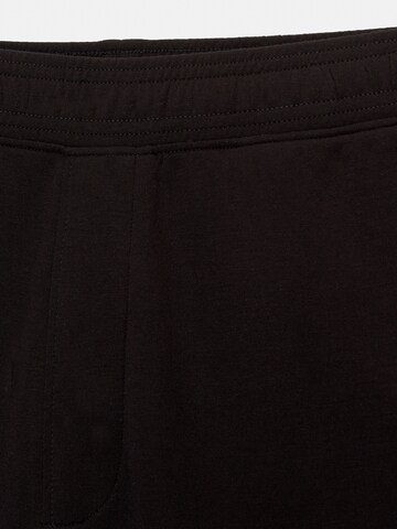 Wide Leg Pantalon Pull&Bear en noir