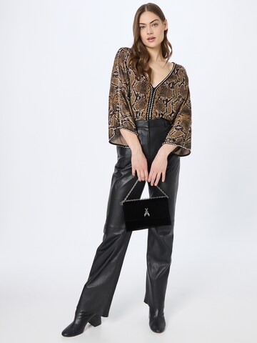 Karen Millen Blouse in Brown