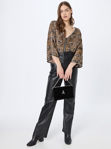 Karen Millen Blouse in Brown