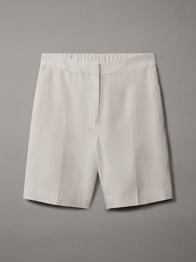 Calvin Klein Trousers with creases in Light grey, Item view