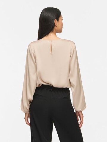 Chemisier 'VIENNA' VILA en beige