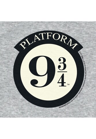 LOGOSHIRT Romper/Bodysuit 'Harry Potter - Hogwarts Express-Print' in Grey