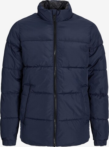 Jack & Jones Junior Winterjas in Blauw: voorkant