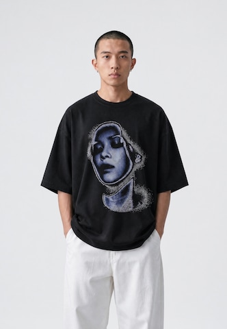 Vertere Berlin Shirt 'LUMINA' in Zwart: voorkant