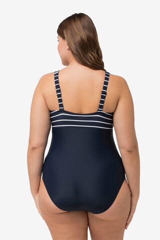 Ulla Popken Swimsuit in Blue