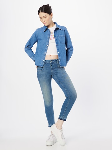 FREEMAN T. PORTER Skinny Jeans 'Alexa' i blå
