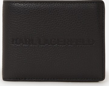 Karl Lagerfeld - Cartera 'Essential' en negro: frente