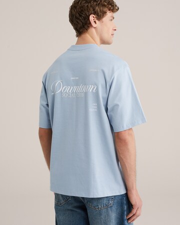 WE Fashion Majica | vijolična barva: sprednja stran