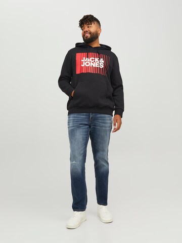 Jack & Jones Plus - Sweatshirt 'Corp' em preto