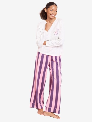 Friends Like These Пижама 'Dont Give A Fig' в лилав: отпред