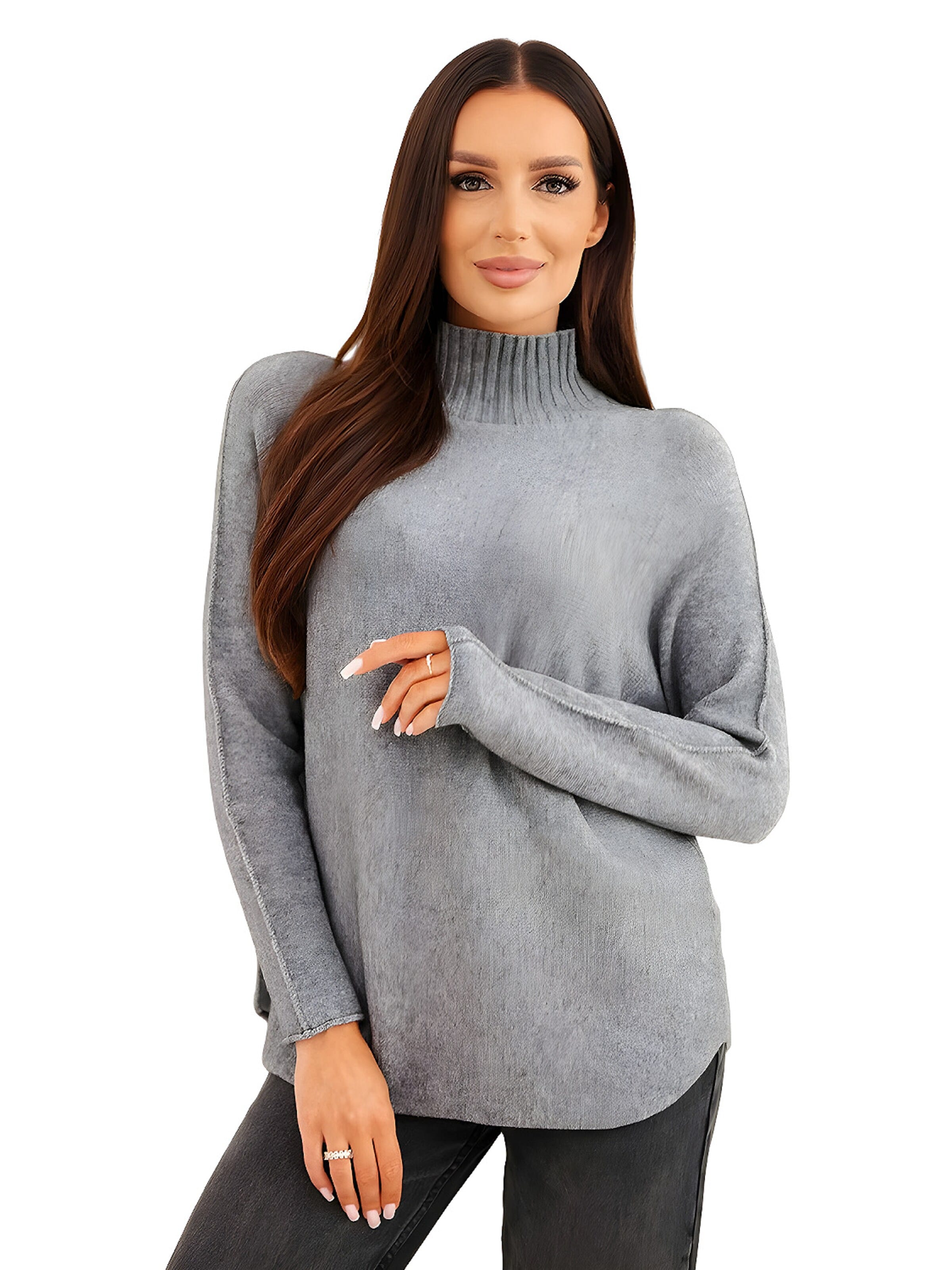 Lumera Pullover‌‌‌‌‌‌‌‌‌ in Grau: Vorderseite