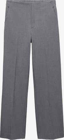 Regular Pantalon à plis 'Cindy' MANGO en gris : devant