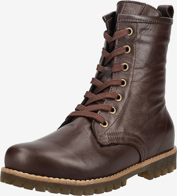 Bottines à lacets ANDREA CONTI en marron : devant