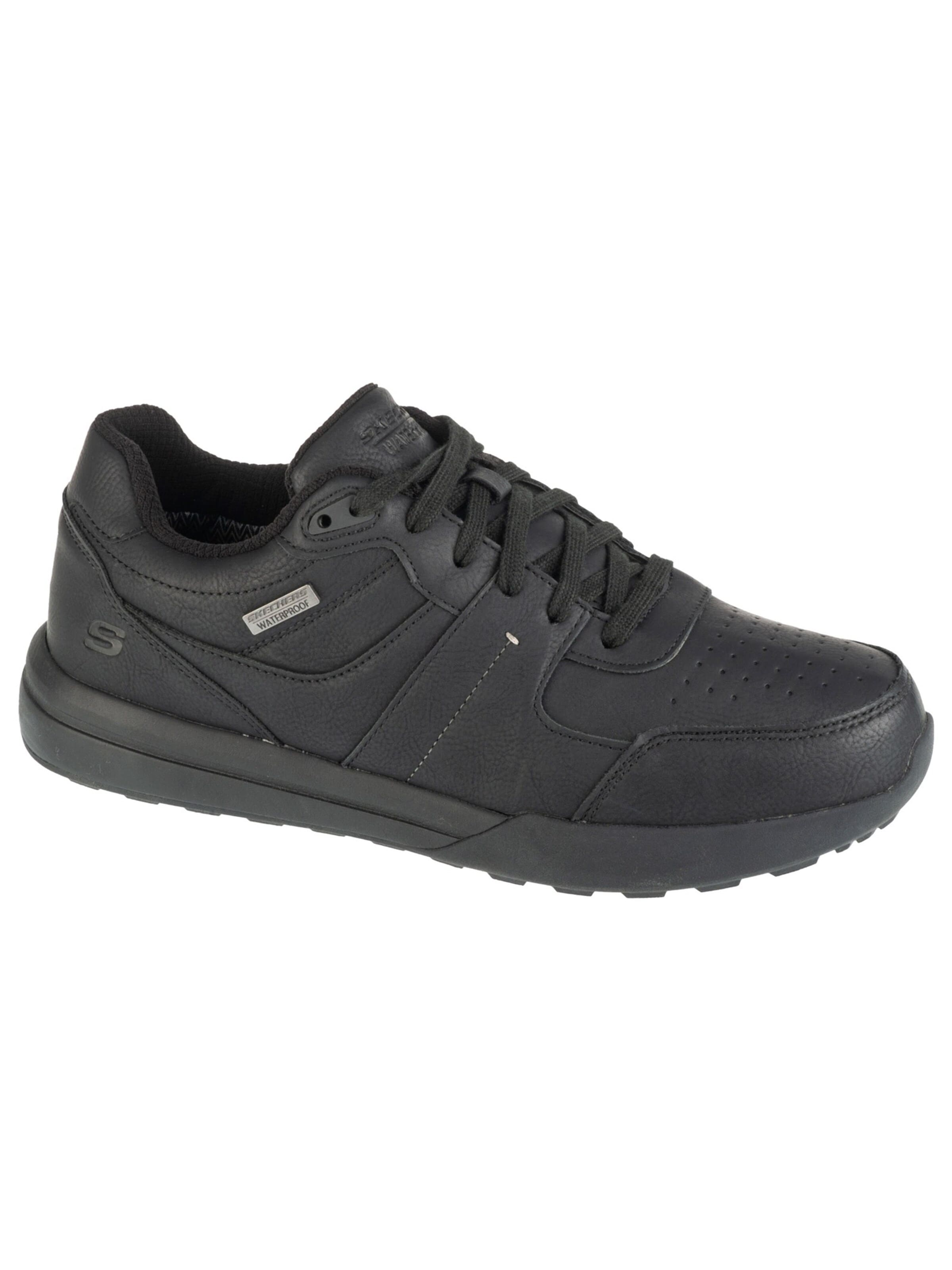 SKECHERS Slip-ons 'Skechers Netson - Gander' in Black: front