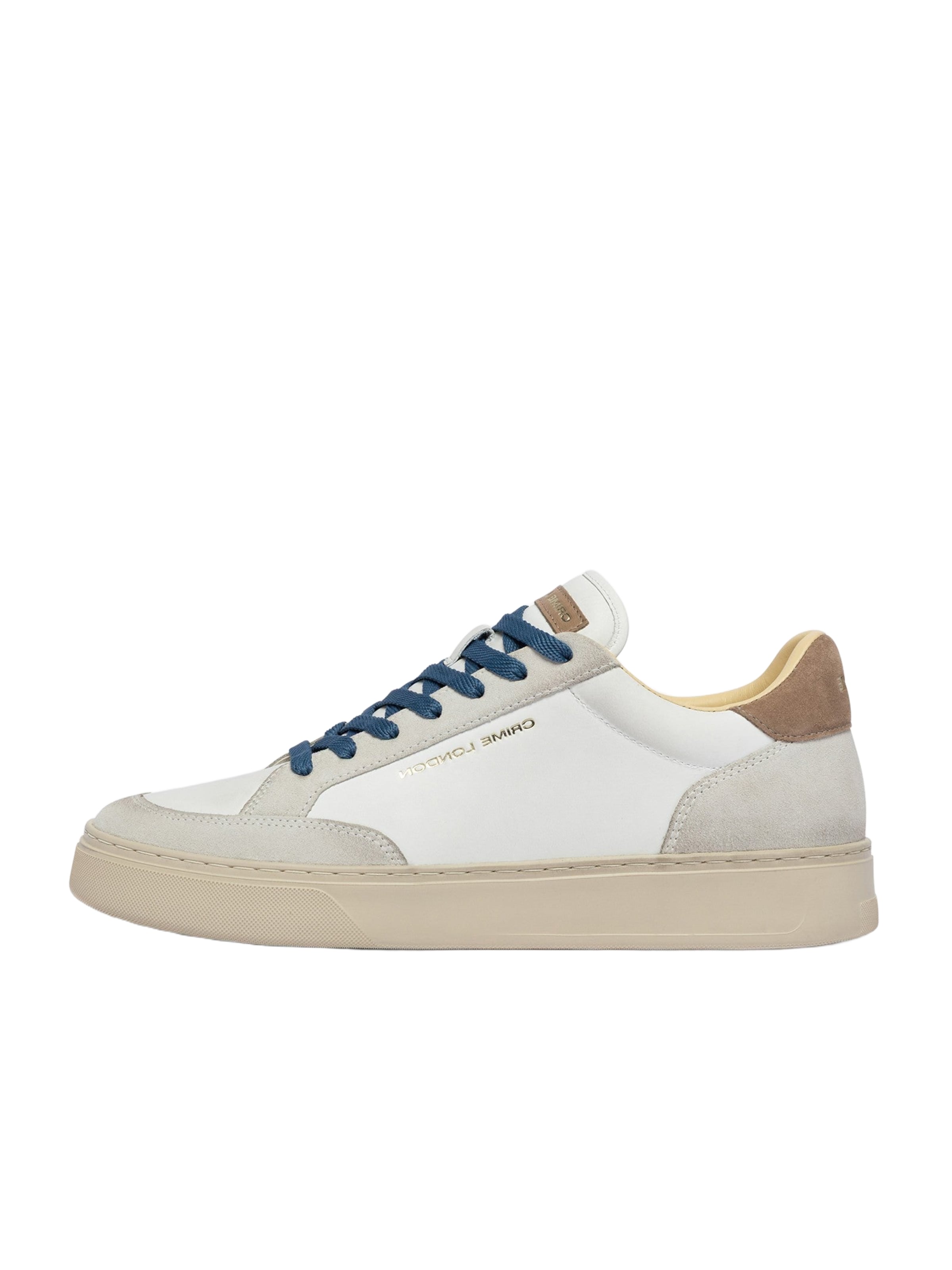 Crime London Sneakers laag in Wit: voorkant