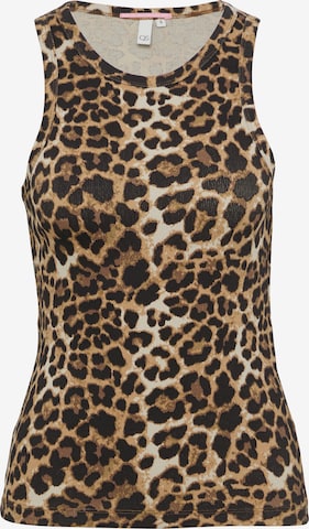 QS Top in Braun: Vorderseite