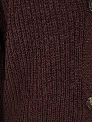 Vero Moda Tall Knit Cardigan 'LEA' in Brown