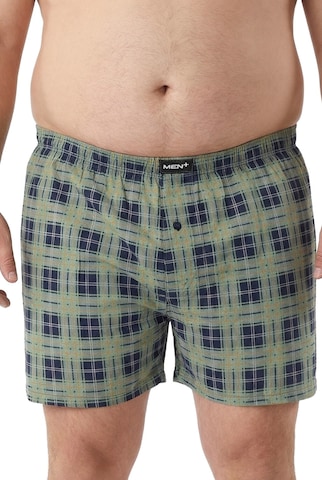 Men Plus Boxershorts in Blauw