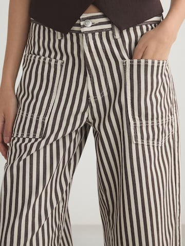 Barrel Jean Next en marron