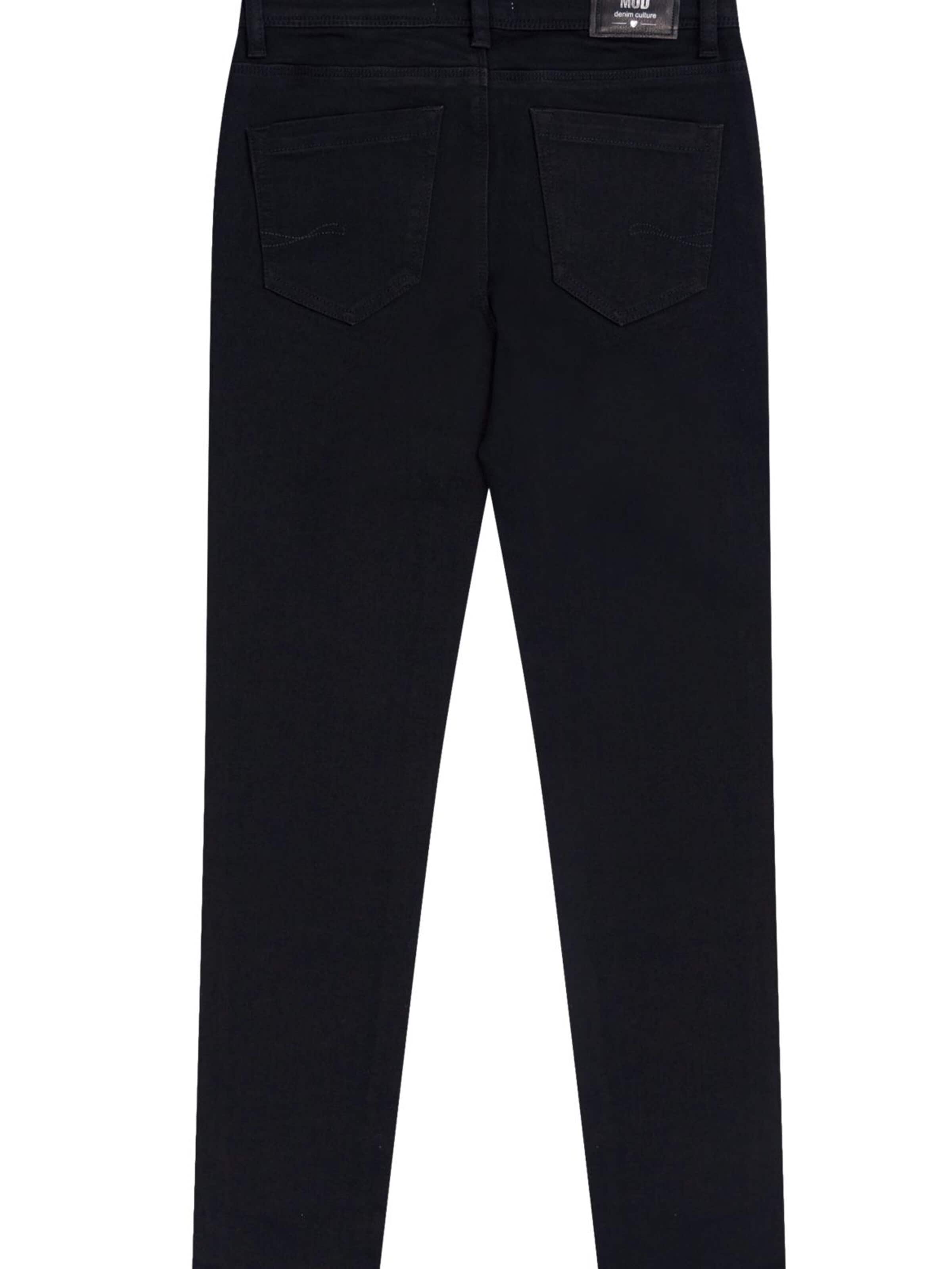 M.O.D MIRACLE OF DENIM Slimfit Jeans in Schwarz