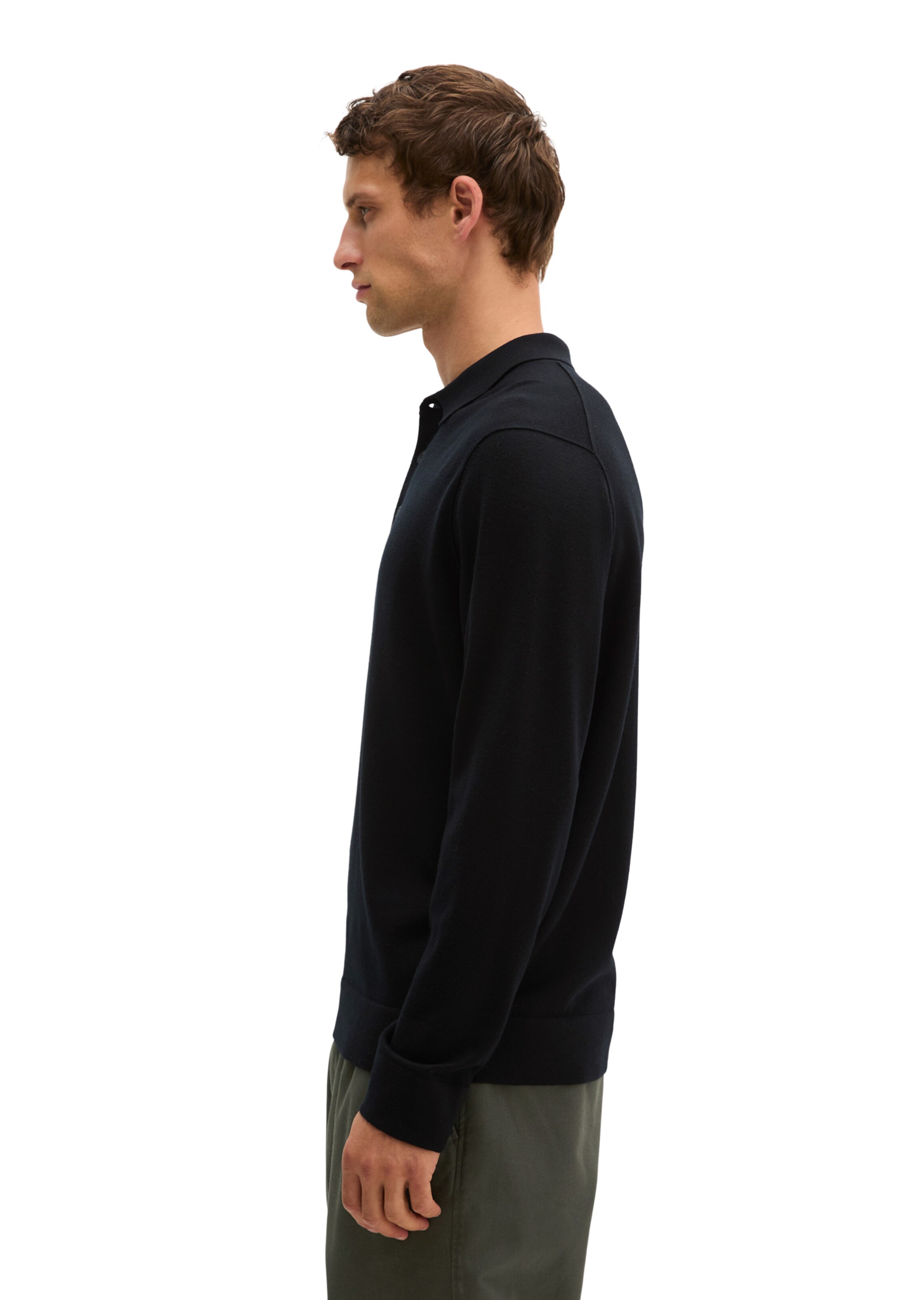 Marc O'Polo Shirt in Schwarz: Seite