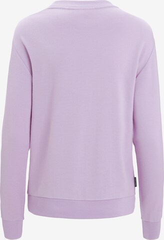 ICEBREAKER Athletic Sweatshirt 'Crush' in Purple