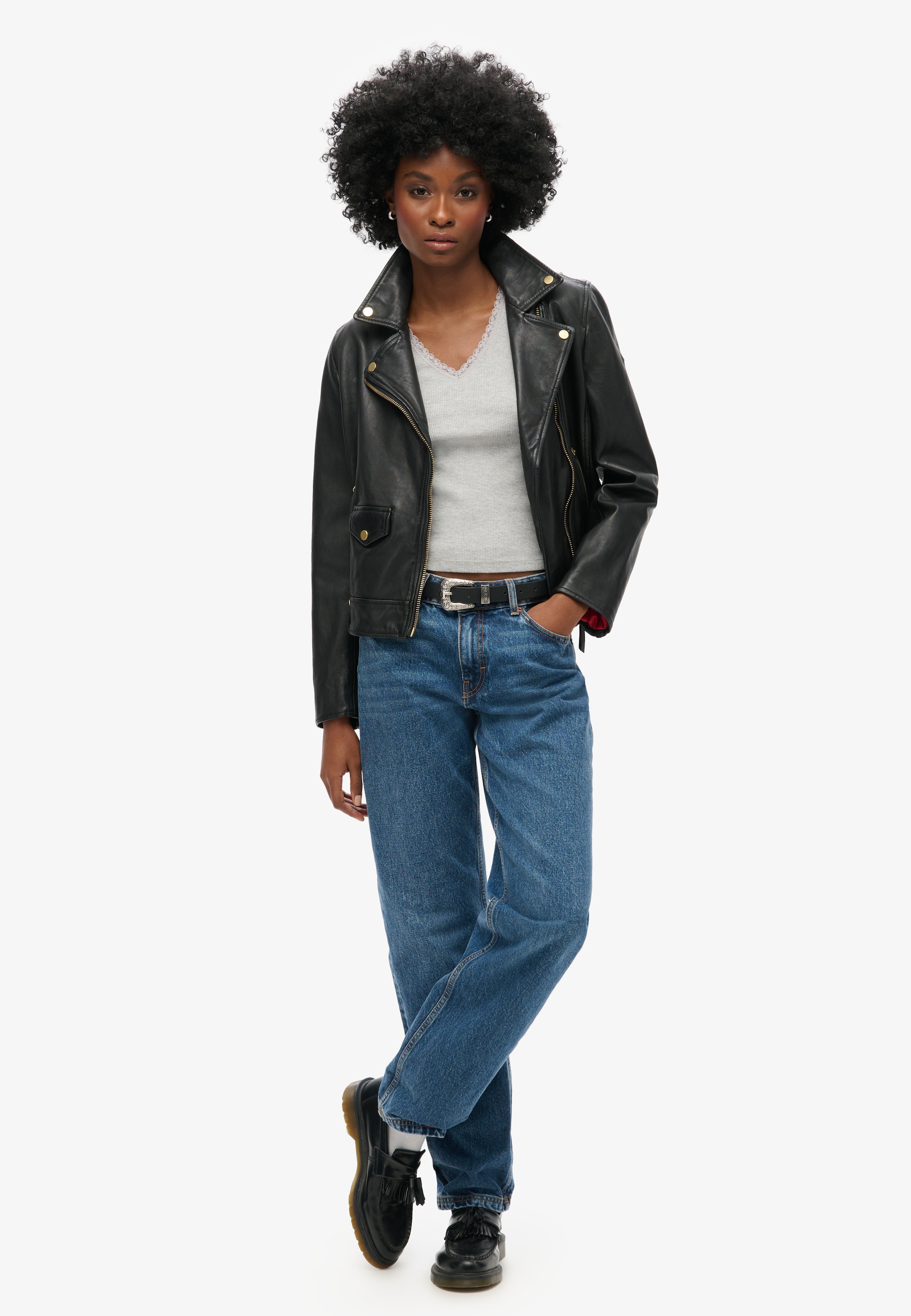 T-shirt Superdry en gris