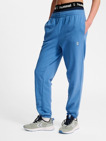 Hummel Tapered Sports trousers 'Pulse' in Blue: front