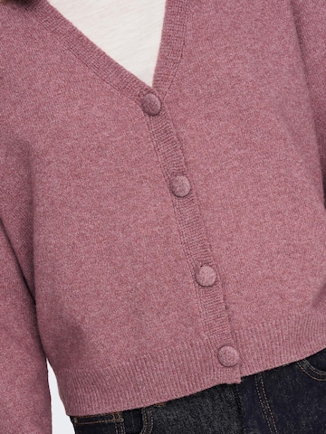 ONLY Strickjacke 'RICA' in Pink