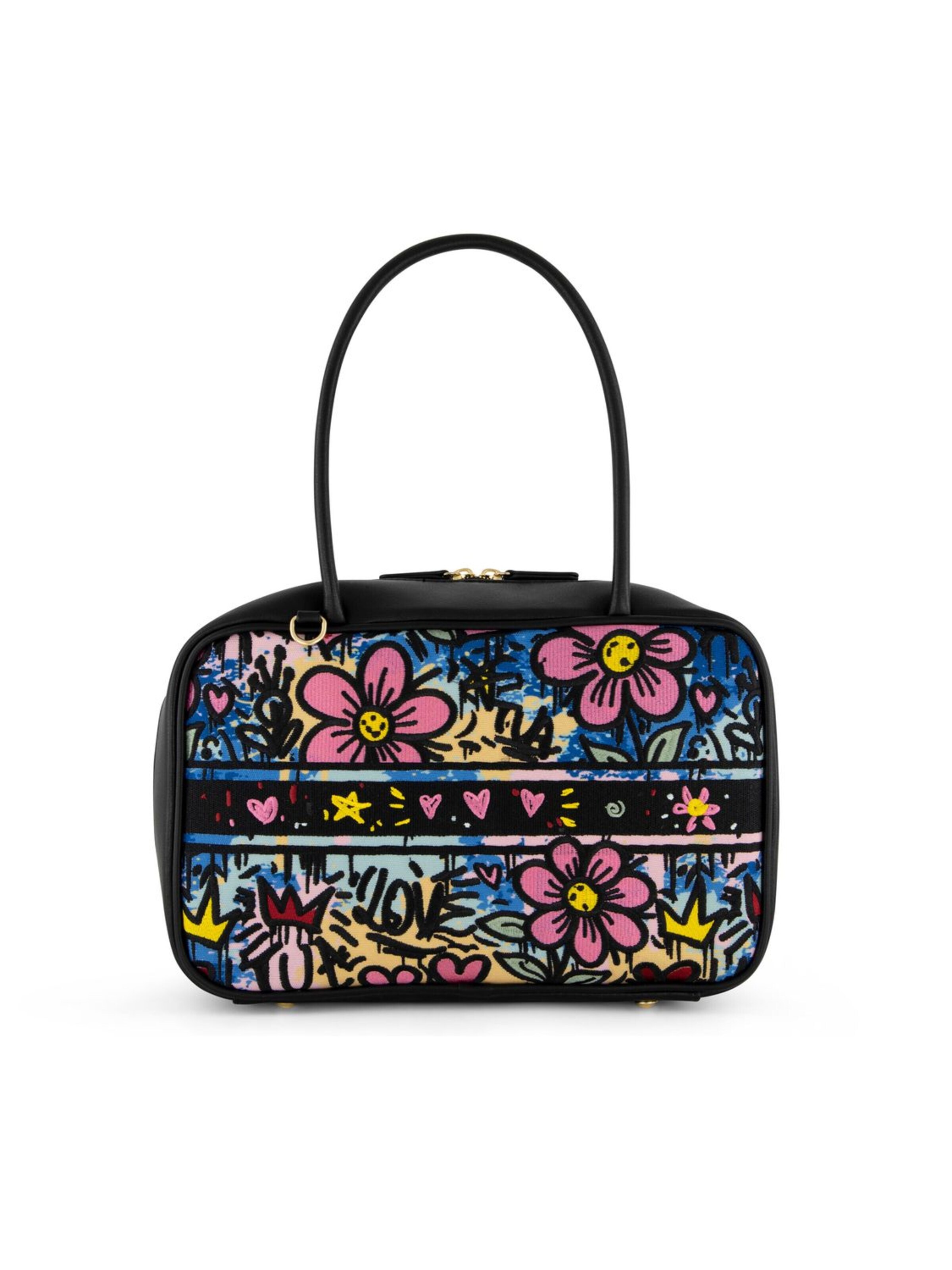 Borsa a mano 'Jacquard' di Braccialini in colori misti