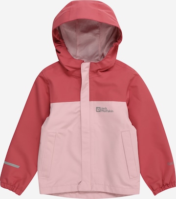 JACK WOLFSKIN - Casaco outdoor 'TUCAN' em rosa: frente