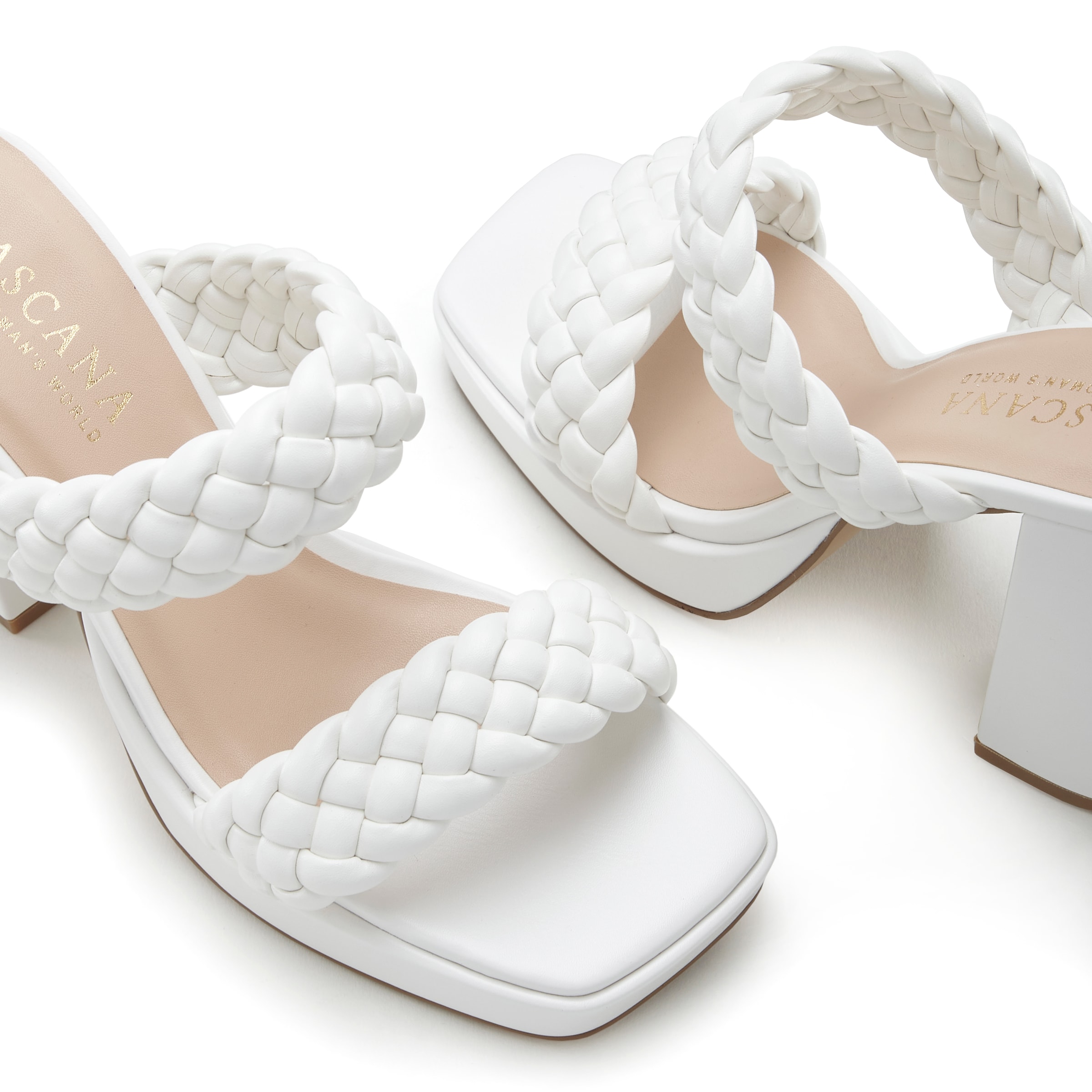 LASCANA Papucs - fehér