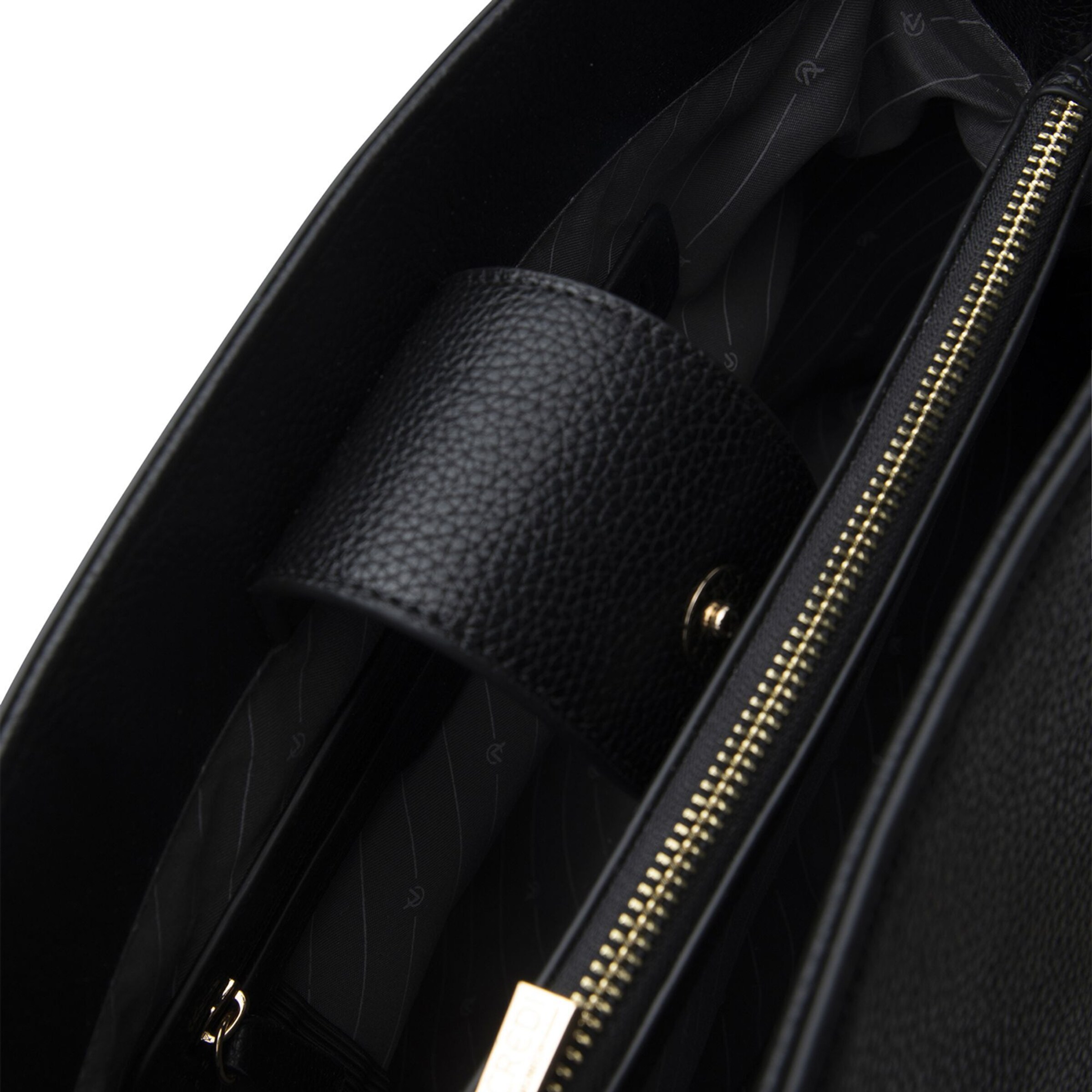 Shopper 'Petrona' di L.CREDI in nero