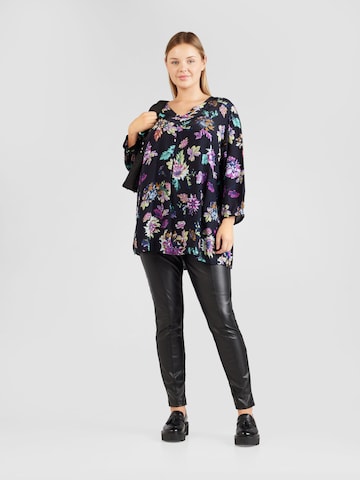 ONLY Carmakoma Blouse 'ANTONA LIFE' in Black