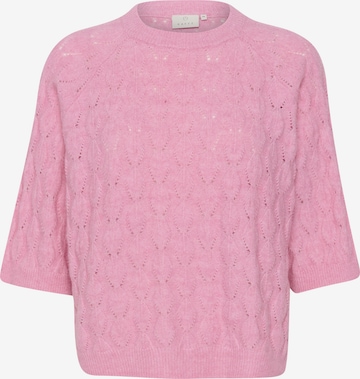 Kaffe Pullover 'Malene' in Pink: Vorderseite