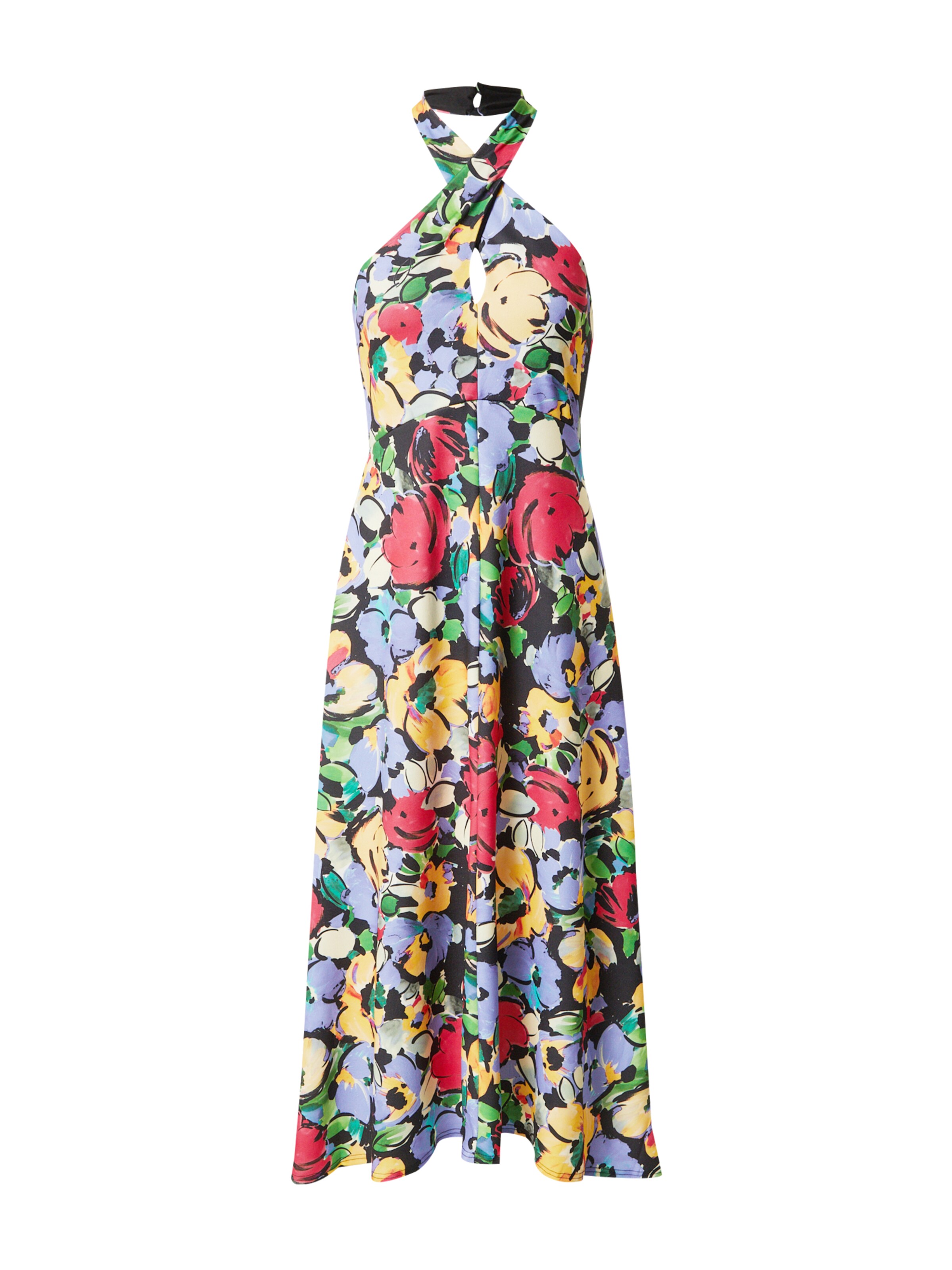 Warehouse Dress in Mixed colours: front