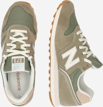 new balance Trampki niskie '373' w kolorze zielony